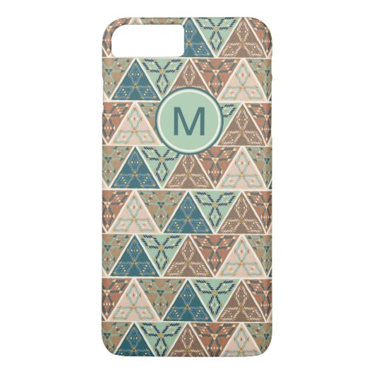 Coques Case-Mate iPhone Monogramme| Extérieur Geo Step| Motif géométrique (Dos)