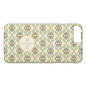 Coques Case-Mate iPhone Monogramme| Extérieur Geo Step| Motif tribal (Dos (Horizontal))
