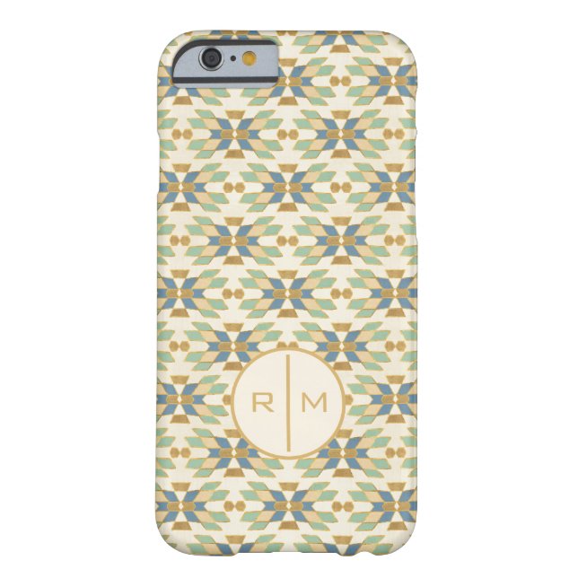Coques Case-Mate iPhone Monogramme| Extérieur Geo Step| Motif tribal (Dos)