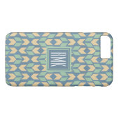 Coques Case-Mate iPhone Monogramme| Extérieur Geo Step| Patte de flèche gé (Dos (Horizontal))