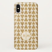 Coques Case-Mate iPhone Monogramme| Extérieur Geo Step| Patte géométrique  (Dos)