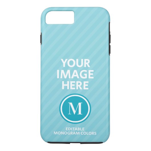 Coques Case-Mate iPhone Monogramme fait sur commande de photo (Dos)