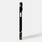 Coques Case-Mate iPhone Monogramme Féminin Élégant Eucalyptus  (Verso / Droite)
