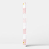 Coques Case-Mate iPhone Monogramme Fille Rose Doux (Verso / Droite)