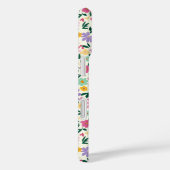 Coques Case-Mate iPhone Monogramme Fleurs Ditsy Violettes (Verso / Droite)