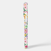 Coques Case-Mate iPhone Monogramme Fleurs Ditsy Violettes (Verso / Gauche)