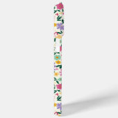 Coques Case-Mate iPhone Monogramme Fleurs Ditsy Violettes (Verso / Droite)