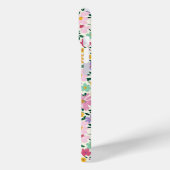 Coques Case-Mate iPhone Monogramme Fleurs Ditsy Violettes (Verso / Gauche)