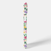 Coques Case-Mate iPhone Monogramme Fleurs Ditsy Violettes (Verso / Droite)