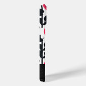 Coques Case-Mate iPhone Monogramme floral boho gras (Verso / Droite)