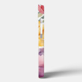 Coques Case-Mate iPhone Monogramme floral de printemps (Verso / Gauche)