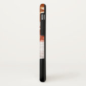 Coques Case-Mate iPhone Monogramme Floral et Texture (Dos/Gauche)