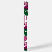 Coques Case-Mate iPhone monogramme Fuchsia (Verso / Droite)