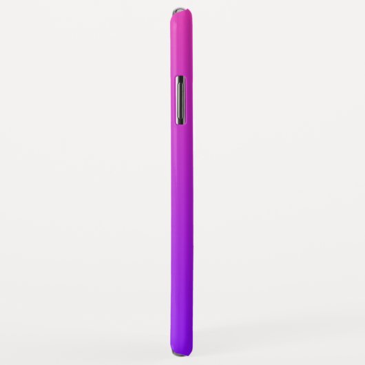 Coques Case-Mate iPhone Monogramme géométrique cool | Violette violette ma (Dos/Droite)