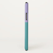 Coques Case-Mate iPhone monogramme géométrique pastel moderne (Dos/Droite)