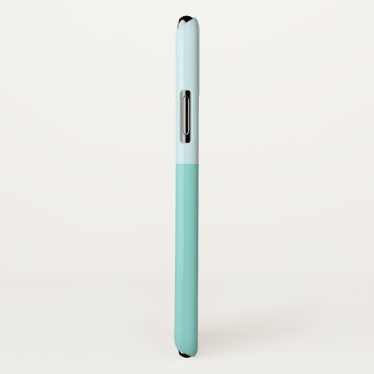 Coques Case-Mate iPhone monogramme géométrique pastel moderne (Dos/Droite)