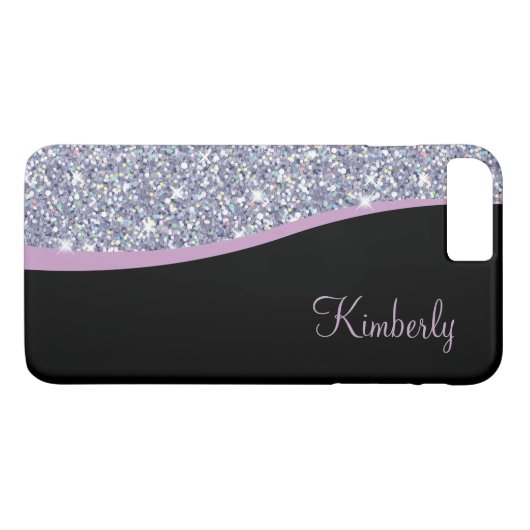 Coques Case-Mate iPhone Monogramme Girly Bling (Dos (Horizontal))