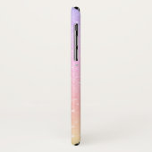 Coques Case-Mate iPhone Monogramme girly parties scintillant iridescente g (Dos/Gauche)