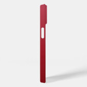 Coques Case-Mate iPhone Monogramme Girly Red Heart Simple Moderne Chic (Verso / Droite)