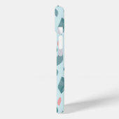Coques Case-Mate iPhone Monogramme Girly Whimsical Feuille Motif (Verso / Gauche)