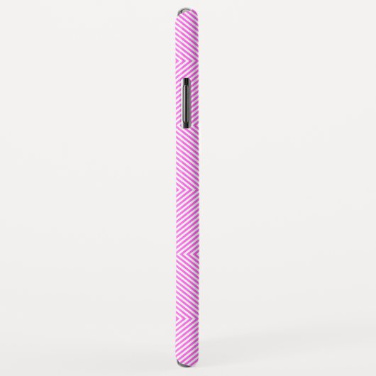 Coques Case-Mate iPhone Monogramme GL rose Echo Diamant (Dos/Droite)