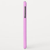 Coques Case-Mate iPhone Monogramme GL rose Echo Diamant (Dos/Gauche)