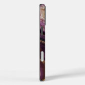 Coques Case-Mate iPhone Monogramme Gold Purple Géode Agate (Verso / Droite)