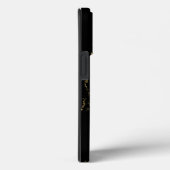 Coques Case-Mate iPhone Monogramme Golden Royal Lion (Verso / Droite)