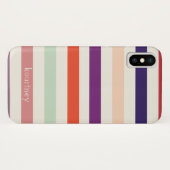 Coques Case-Mate iPhone Monogramme Gras (Dos (Horizontal))