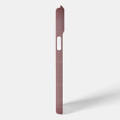 Coques Case-Mate iPhone Monogramme Gravé Acier Rose Métallisé (Verso / Droite)