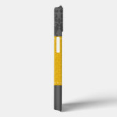 Coques Case-Mate iPhone Monogramme gris jaune Damask Stripe iPad Air Case (Verso / Droite)