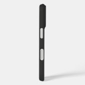Coques Case-Mate iPhone Monogramme Gris Rouge moderne Ajouter Remplacer No (Verso / Droite)