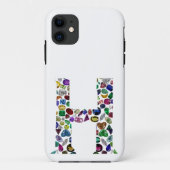 Coques Case-Mate iPhone Monogramme H (Dos)