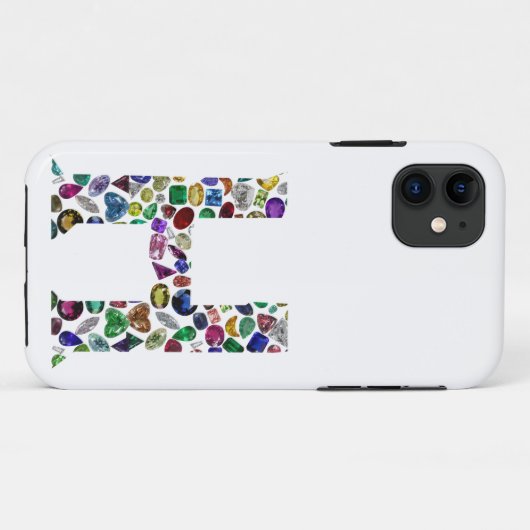 Coques Case-Mate iPhone Monogramme H (Dos (Horizontal))