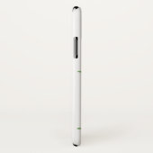 Coques Case-Mate iPhone Monogramme H Lavande Eucalyptus (Dos/Droite)
