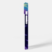 COQUES Case-Mate iPhone MONOGRAMME HYPER VALENTINE/COEUR D'OR EN PURPLE BL (Verso / Gauche)