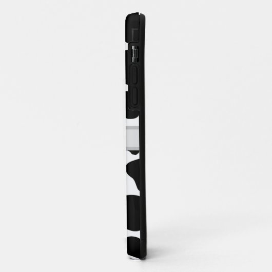 Coques Case-Mate iPhone Monogramme initial Impression personnalisée de la  (Dos/Gauche)