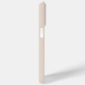 Coques Case-Mate iPhone Monogramme initial minimaliste moderne (Verso / Droite)
