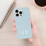 Case-Mate iPhone Case Monogramme initial minimaliste moderne<br><div class="desc">Étui téléphonique minimaliste Moderne Initiale Monogramme. Créez votre propre coque iphone personnalisé avec un nom initial personnalisé.</div>