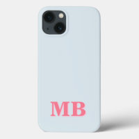 Monogramme initial minimaliste moderne
