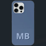 Coque iPhone 15 Pro Max Monogramme initial moderne simple<br><div class="desc">Boîtier Téléphonique Monogramme Initiale Simple Et Moderne. Créez votre propre coque iphone personnalisé avec un nom initial personnalisé.</div>
