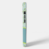 COQUES Case-Mate iPhone MONOGRAMME INITIAL POUR ACQUÉRIR DE PETITES FLEURS (Verso / Gauche)