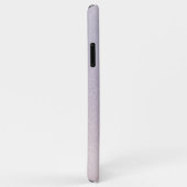 Coques Case-Mate iPhone *~* Monogramme Iridescente Pastel Lavender Gradien (Dos/Droite)