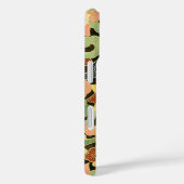 Coques Case-Mate iPhone Monogramme Iris Flowers (Verso / Droite)