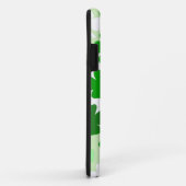 Coques Case-Mate iPhone Monogramme irlandais shamrock Première Saint Patri (Dos/Droite)