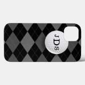Coques Case-Mate iPhone Monogramme Jacquard gris, Golf Ball iPad Mini Case (Verso (horizontal))