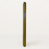 COQUES Case-Mate iPhone MONOGRAMME JAUNE DES ÉQUIPAGES (Dos/Droite)