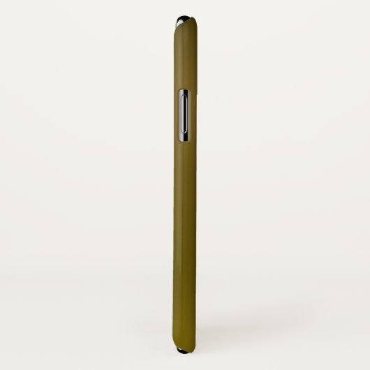 COQUES Case-Mate iPhone MONOGRAMME JAUNE DES ÉQUIPAGES (Dos/Droite)