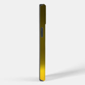 COQUES Case-Mate iPhone MONOGRAMME JAUNE DES ÉQUIPAGES (Verso / Droite)