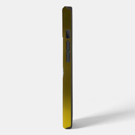 COQUES Case-Mate iPhone MONOGRAMME JAUNE DES ÉQUIPAGES (Verso / Gauche)